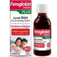 Lichid Feroglobin, Plus, 200ml, maroniu