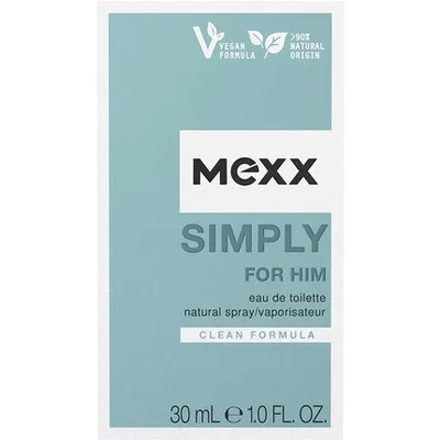 Eau de Toilette, Mexx Simply, pentru Barbati, 30ml