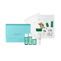 Axis-Y Mini Glow Set - Quinoa One Step Balanced Gel Cleanser, Daily Purifying Treatment Toner, Artichoke Intensive Skin Barrier Ampoule, Dark Spot Correcting Glow Serum, 60g