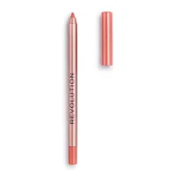 Creion contur buze Makeup Revolution Satin Kiss Lip Liner Alb