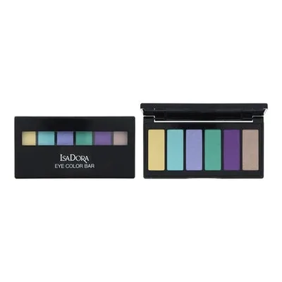 Paletă ochi Isadora Eye Color Bar 62 Surf Sun, 5 culori, cutie neagră