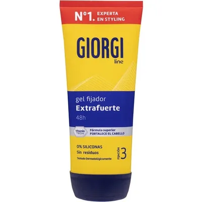 Gel pentru coafat, Giorgi, Extra Strong, rezistență 48 ore