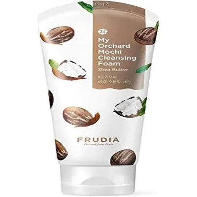 Spumă de curățare facială Frudia My Orchard Mochi cu unt de shea