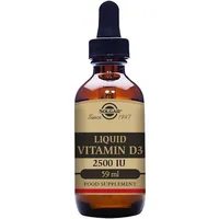 Vitamina lichidă, Solgar, D3 2500 IU, vegetarian
