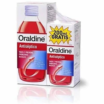 Gargară, Oraldine, antiseptic, 400ml + 200ml