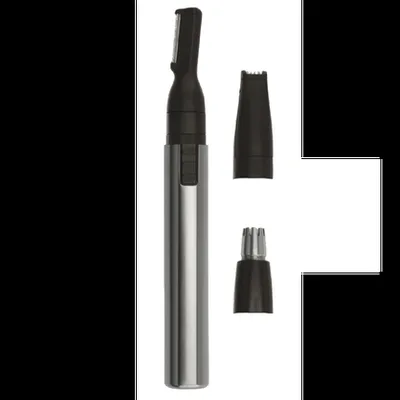 Wahl Micro Groomsman Noseear, trimmer, negru, argintiu