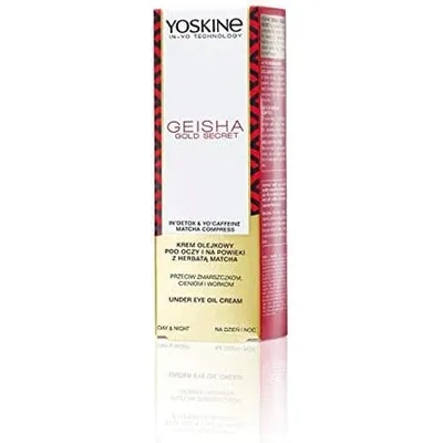 Cremă contur ochi, Yoskine, Geisha Gold Secret, anti-rid, 15 ml