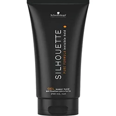 Gel fixare super puternica, Schwarzkopf, Silhouette, 250ml