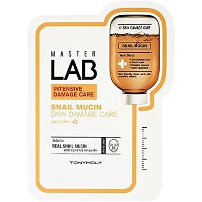 Masca de față Tonymoly, Master Lab, cu mucină de melc