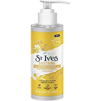 Gel de curățare facială, St Ives, Mușețel, 200ml