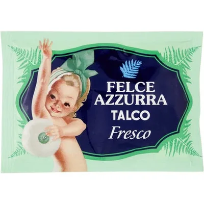 Pudră corp, Paglieri, Felce Azzurra, talc 100g