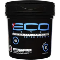 Gel de styling, Eco Styler, Super Protein, 473ml, negru