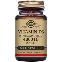 Capsule Vitamina D3, Solgar, 4000 IU, 60 capsule