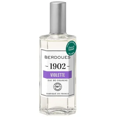 Berdoues, 1902 Violette Eau de Cologne, unisex, flacon cu pulverizator, 4.2 Fl Oz