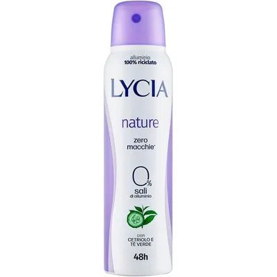 Deodorant spray, Lycia, Nature, Fara saruri de aluminiu, 150ml
