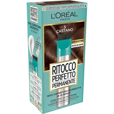 Vopsea de păr, L'Oréal Paris, retuș permanent, maro