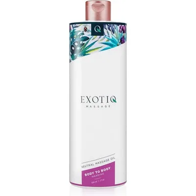 Ulei de Masaj, Exotiq, Body to Body, încălzitor, 500ml