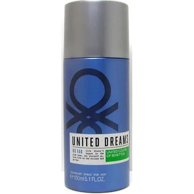 Deodorant spray, United Colors Of Benetton, United Dreams Go Far, 150 ml
