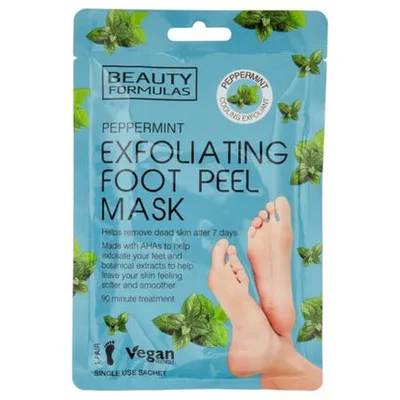 Masca exfolianta pentru picioare, Assorted, peppermint, 71g