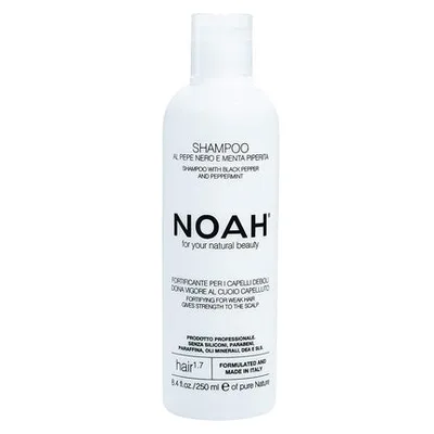 Șampon Noah 1.7, păr slăbit, piper negru, mentă, 250ml