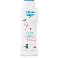 Gel de duș, Tulipan, Black Cotton and Powder, 600ml