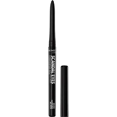 Eyeliner Rimmel Scandaleyes Exaggerate, Negru Intens, 0.35g