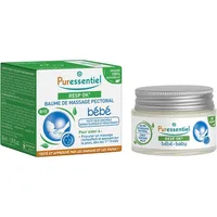 Balsam Masaj Pectoral, Puressentiel, Resp OK Bebe, 30ml, Verde