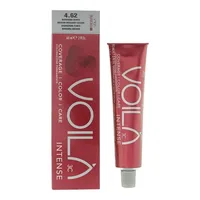Vopsea de păr Intercosmo Voila 3c Intense 4.62 Medium Burgundy Brown, 75 ml