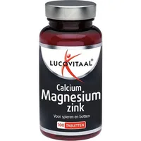 Supliment Mineral Lucovitaal Calciu Magneziu Zinc, 100 Tablete