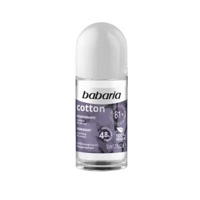 Deodorant roll-on, Babaria, Cotton, 50ml