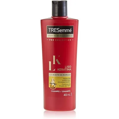 Șampon TRESemmé Liso Keratina, 400 ml, roșu