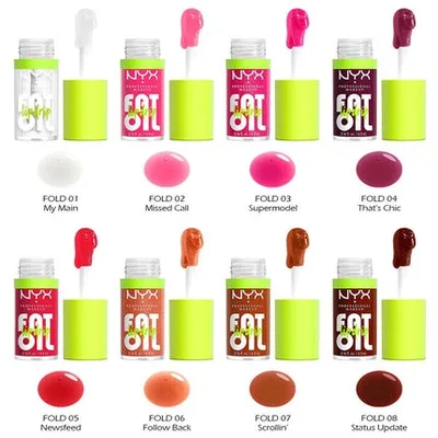 Gloss de buze, NYX, Fat Oil Lip Drip, culoare la alegere