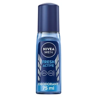 Deodorant spray, Nivea, Fresh Active, albastru 75 ml