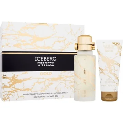 Set Parfum Iceberg Twice Gold, Bărbat, 100ml + Gel Duș