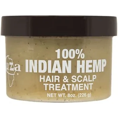Kuza Indian Hemp Hair & Scalp Treatment, Tratament pentru scalp și păr, 8 oz (226g)