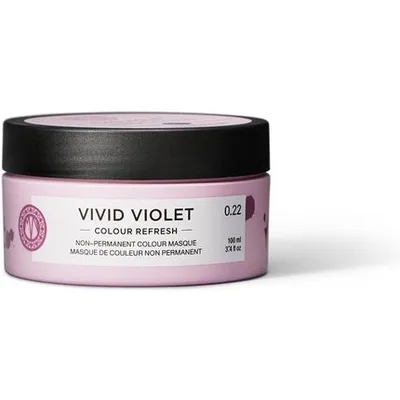Masca de colorare, Maria Nila, Colour Refresh Vivid Violet, 100ml