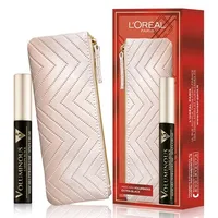 Set Mascara L'Oréal, Voluminous, Negru Intens, cu Geantă Mini