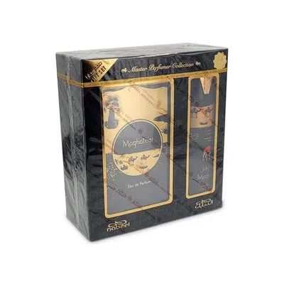 Set Parfum și Deodorant Nabeel Makhateer, 100ml + 200ml, Negru