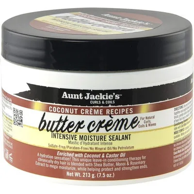 Spumă păr, Aunt Jackie's, Coconut Creme şi Butter Creme, 213g