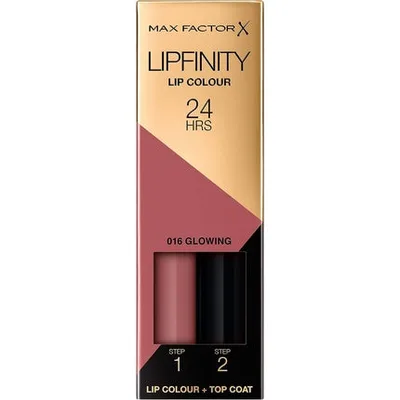 Ruj, Max Factor, Lipfinity, 016 Glowing Pink, 4.2g