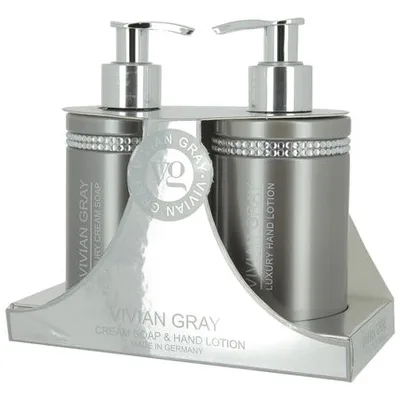 Set Îngrijire Corp, Vivian Gray, 2 Piese, Gri