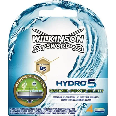 Accesorii Aparat de Ras Electric, Wilkinson Sword, Groomer + Power Select, 4 bucăți