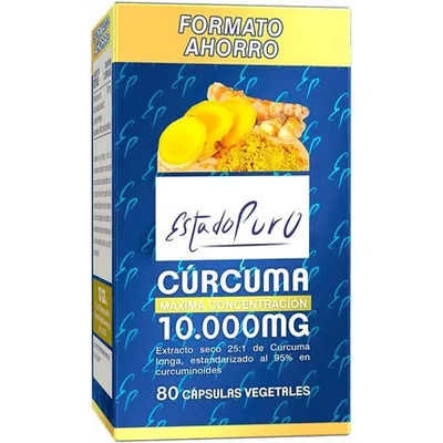 Supliment alimentar, Tongil, Estado Puro, curcuma 10000mg, 80 capsule