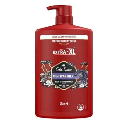 Gel de duș Old Spice Night Panther pentru bărbați - 598 g