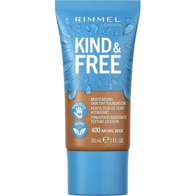 Fond de ten, Rimmel Kind & Free, Natural Beige, 30ml