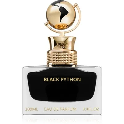 Aurora Black Python, EDP, 100 ml, sticlă transparentă cu etichetă neagră