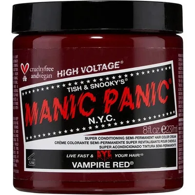 Vopsea de păr, Manic Panic, Vampire Red, 237ml