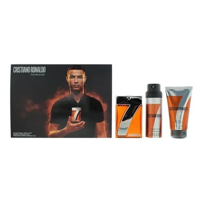 Set cadou, Cristiano Ronaldo, Cr7 Fearless, Eau de Toilette 100ml