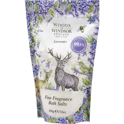 Săruri de baie, Woods of Windsor, Lavandă, 500g
