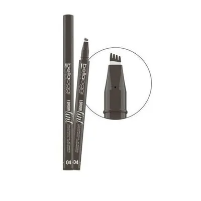 Creion pentru sprancene, Bellaoggi, Brow Tint Pen, nuanta 04